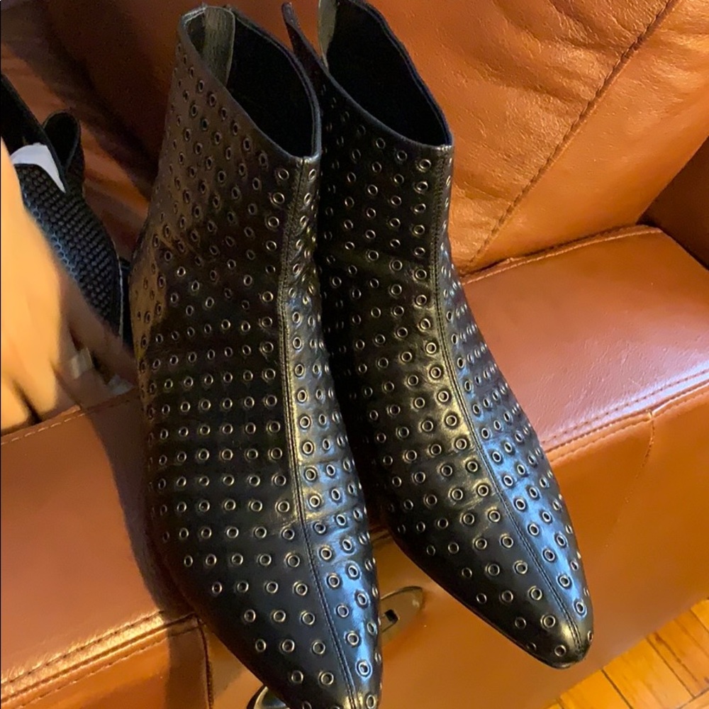 Leather Booties - image 1